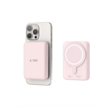 Tech-Protect PB11 LifeMag Magneettinen Langaton Varavirtalähde - 15W - Pinkki