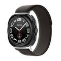 Samsung Galaxy Watch Ultra Tech-Protect Nylon Ranneke - 47mm - Musta