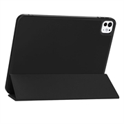 iPad Pro 11 (2024) Tech-Protect SmartCase Pen Tri-Fold Folio kotelo - Musta