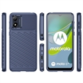 Thunder Sarja Motorola Moto E13 TPU Suojakuori - Sininen