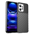 Thunder Sarja Xiaomi Redmi Note 12 TPU Suojakuori - Musta