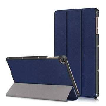 Honor Pad X8/X8 Lite Tri-Fold Folio-kotelo - Tummansininen