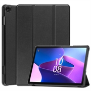 Lenovo Tab M10 Gen 3 Tri-Fold Sarjan Smart Lompakkokotelo - Musta