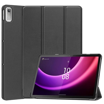 Lenovo Tab P11 Gen 2 Tri-Fold Sarjan Smart Lompakkokotelo - Musta