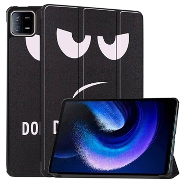 Xiaomi Pad 6/Pad 6 Pro Tri-Fold Series Smart Foliokotelo - Don\'t Touch Me