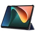 Tri-Fold Series Xiaomi Pad 6/Pad 6 Pro Smart Foliokotelo - Sininen