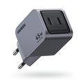 Ugreen X707 Nexode Pro 45W seinälaturi, jossa on 2x USB-C-porttia - harmaa