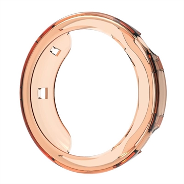 Huawei Watch GT 4 Erittäin Ohut TPU Suojakuori - 41mm - Läpinäkyvä Oranssi