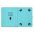 Universal Marble Pattern Tablet Folio Kotelo - 10" - Sininen