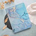 Universal Marble Pattern Tablet Folio Kotelo - 10" - Sininen