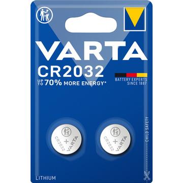 Varta CR2032 kolikkoparisto 3V - 2 kpl.