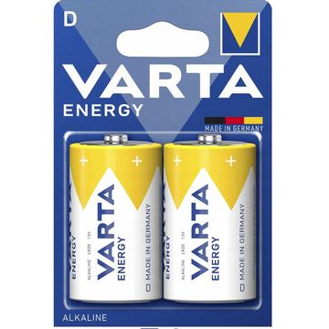 Varta Energy LR20/D paristo - 2 kpl.