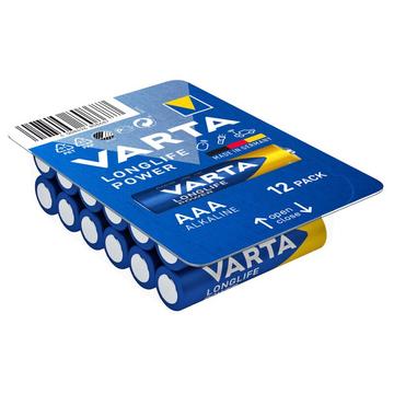 Varta Longlife Power LR03/AAA paristo - 12 kpl.