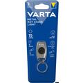 Varta Metallinen avaimenperä LED-taskulamppu - 15 Lumenia