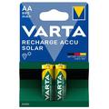 Varta Solar ladattavat AA-paristot 800mAh - 2 kpl.