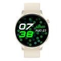 Watch3 pro 1.3 "AMOLED Smart Watch Metal Case Bluetooth Call Naisten terveys Rannekoru sykkeen seuranta - hopea