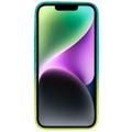 X-Level Rainbow iPhone 14 Plus TPU Suojakuori - Keltainen / Vihreä