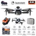 XKJ K6 MAX 3-kamera esteiden välttäminen Drone HD Ilmakuvaus taittuva Quadcopter RC Aircraft yhdellä akulla - harmaa