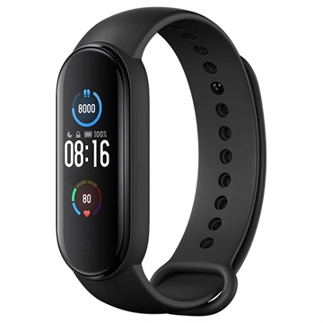 Xiaomi Mi Band 5 Vedenkestävä Aktiivisuusranneke (Bulkki Tyydyttävä) - Musta