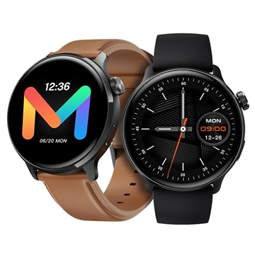 Xiaomi Mibro Watch Lite 2 AMOLED-älykello - musta ja ruskea