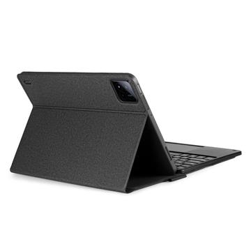 Xiaomi Pad 7/7 Pro Dux Ducis Bluetooth Suojakotelo Näppäimistöllä - Musta