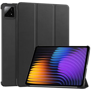 Xiaomi Pad 7/7 Pro Tri-Fold Sarjan Smart Lompakkokotelo - musta