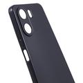 Xiaomi Poco C65/Redmi 13C Anti-Fingerprints Matta TPU Suojakuori - Musta