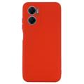 Xiaomi Redmi 10 5G/Note 11E Liquid Silicone Suojakuori - Punainen