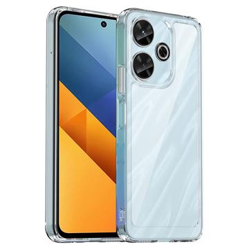 Xiaomi Redmi Note 13R/Redmi 13/Poco M6 4G Anti-Shock Hybridikotelo - Läpinäkyvä