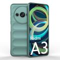 Xiaomi Redmi A3 Rugged TPU Suojakuori - Vihreä