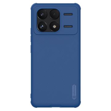 Xiaomi Redmi K70/K70 Pro/Poco F6 Pro Nillkin Super Frosted Shield Pro Hybridikotelo - Sininen