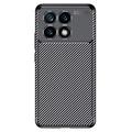 Xiaomi Redmi K70/K70 Pro/Poco F6 Pro Beetle Hiilikuitu TPU Kotelo - Musta