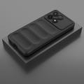 Xiaomi Redmi K70/K70 Pro/Poco F6 Pro Rugged Sarja TPU Suojakuori - Musta