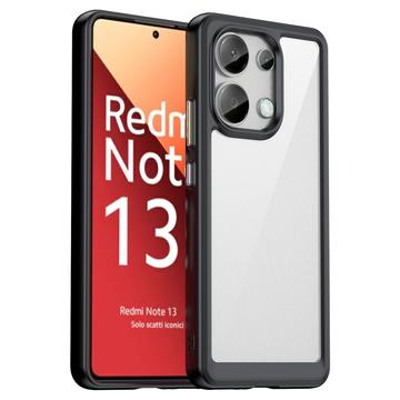 Xiaomi Redmi Note 13 4G Anti-Shock Hybridikotelo - Musta