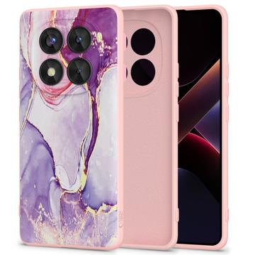 Xiaomi Redmi Note 14 Pro 5G/Poco X7 Tech-Protect Icon Silicone Suojakuori - Marmori