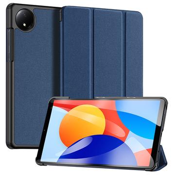 Xiaomi Redmi Pad SE 8.7 Dux Ducis Domo Tri-Fold Smart Lompakkokotelo - Sininen