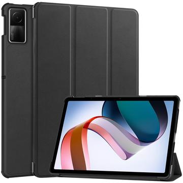 Xiaomi Redmi Pad SE Tri-Fold Sarjan Smart Lompakkokotelo - Musta