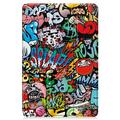 Xiaomi Redmi Pad SE Tri-Fold Sarjan Smart Lompakkokotelo - Graffiti