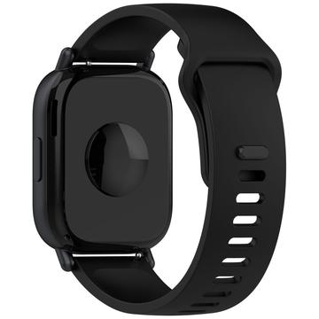 Xiaomi Redmi Watch 5 Active Pehmeä Silikoniranneke - Musta