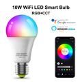 ZJ-BWBL1H-RGBWWW-1P 10W älykäs äänivalolamppu WiFi Bluetooth RGBCW 220V LED-lamppu