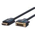 Clicktronic DVI / HDMI Kaapeli - 5m