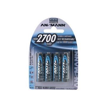 Ansmann Energy AA -tyyppiset Ladattavat Akut - 2700 mAh