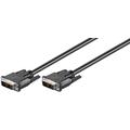 Goobay Single Link DVI-D Full HD Kaapeli - 2m - Nikkelipinnoitettu - Musta