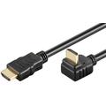 Goobay 270 Asteen Kulma HDMI 2.0 Johto Ethernetillä - 1.5m - Musta