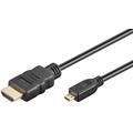 Goobay HDMI 2.0 / Micro HDMIJohto Ethernetillä - 1m