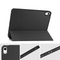 iPad (2022) Tech-Protect SmartCase Pen Tri-Fold Folio kotelo - Musta