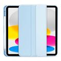 iPad (2022) Tech-Protect SmartCase Pen Tri-Fold Folio kotelo - Sky Sininen