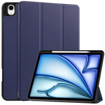 iPad Air 13 (2025) Tri-Fold Series Smart Folio -kotelo - tummansininen