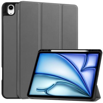 iPad Air 13 (2025) Tri-Fold Series Smart Folio -kotelo - harmaa