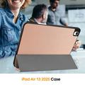 iPad Air 13 (2025) Tri-Fold Series Smart Folio -kotelo - ruusukultainen